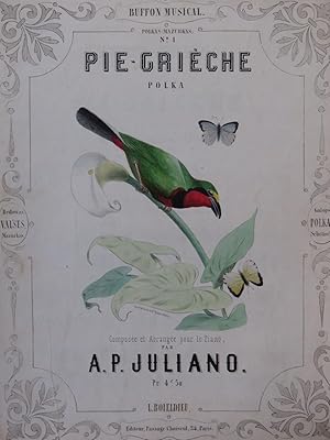 Seller image for JULIANO A. P. Pie-Griche Piano ca1850 for sale by partitions-anciennes