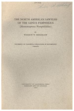 Seller image for The North American sawflies of the genera Acantholyda, Cephalcia, and Neurotoma (Hymenoptera, Pamphiliidae). for sale by Andrew Isles Natural History Books