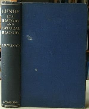 Bild des Verkufers fr Lundy - Its History and Natural History [Richard Fitter's copy] zum Verkauf von Mike Park Ltd