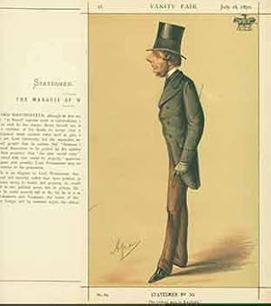 Imagen del vendedor de The Marquis of Westminster; The Richest man in England. Issue No. 89. (Original Lithograph.) a la venta por Wittenborn Art Books
