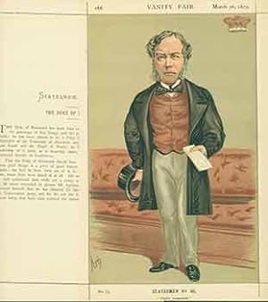 Seller image for The Duke of Richmond; Highly respectable. No. 73. (Original Lithograph.) for sale by Wittenborn Art Books