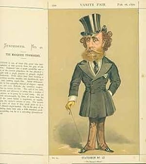 Bild des Verkufers fr The Marquess Townshend; The Beggar's Friend. No. 69. (Original Lithograph.) zum Verkauf von Wittenborn Art Books