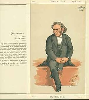 Imagen del vendedor de Lord Lyttelton; A man of position. Issue No. 126. (Original Lithograph.) a la venta por Wittenborn Art Books