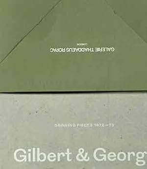 Immagine del venditore per Drinking Pieces 1972-1973: Gilbert & George. venduto da Wittenborn Art Books
