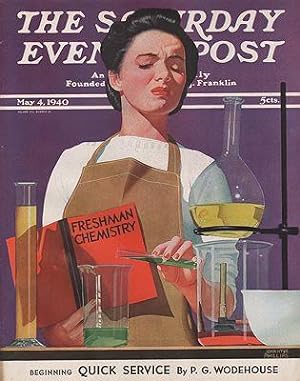 ORIG VINTAGE MAGAZINE COVER/ SATURDAY EVENING POST - MAY 4 1940