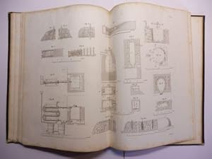 ATLASBAND zur SCHUBARTH`S HANDBUCH DER TECHNISCHEN CHEMIE mit 20 Kupfertafeln (Teils stockfleckig).