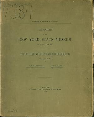 Memoirs of the New York State Museum: The Development of Some Silurian Brachiopoda (Volume 1, Num...