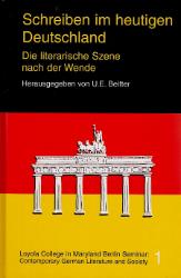 Bild des Verk�ufers f�r Schreiben im heutigen Deutschland: Die literarische Szene nach der Wende zum Verkauf von SKULIMA Wiss. Versandbuchhandlung