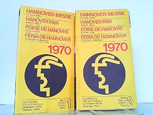 Hannover-Messe 25. April - 3. Mai 1970 Hauptkatalog in 2 Bänden komplett !
