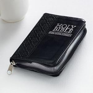 Imagen del vendedor de KJV Mini Pocket Edition: Zippered Black (Leather / Fine Binding) a la venta por BargainBookStores