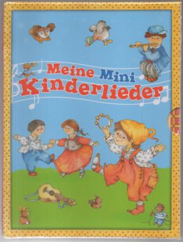 Bild des Verkufers fr Meine Mini Kinderlieder. 12 beliebte Kinderlieder im zauberhaften Minischuber. zum Verkauf von Leonardu