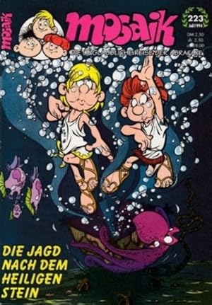 Mosaik Abrafaxe : Nummer 223, Juli 1994. Die Jagd nach dem heiligen Stein.