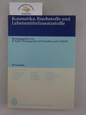 Kosmetika, Riechstoffe und Lebensmittelzusatzstoffe.