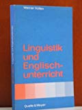 Seller image for Linguistik und Englischunterricht, 1. Didaktische Analysen. for sale by Antiquariat Bookfarm