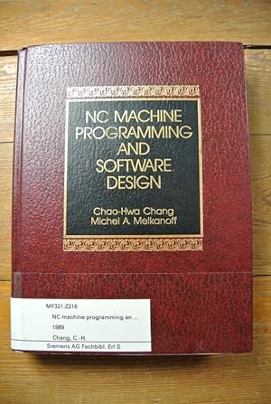Seller image for Nc Machine Programming and Software Design for sale by Antiquariat Bookfarm