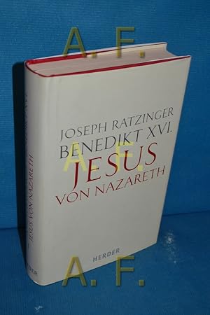 Seller image for Jesus von Nazareth 1., Von der Taufe im Jordan bis zur Verklrung for sale by Antiquarische Fundgrube e.U.