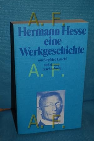 Bild des Verkufers fr Hermann Hesse, eine Werkgeschichte. von Siegfried Unseld / suhrkamp-taschenbcher , 143 zum Verkauf von Antiquarische Fundgrube e.U.