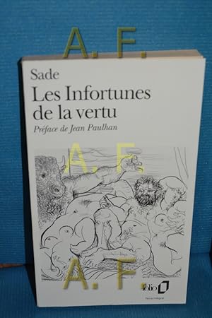 Image du vendeur pour Les infortunes de la vertu (Folio Classique) mis en vente par Antiquarische Fundgrube e.U.