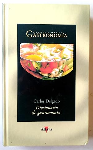 Seller image for Diccionario de gastronoma for sale by Librera Salvalibros Express