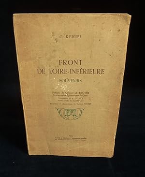 Imagen del vendedor de FRONT DE LOIRE-INFERIEURE, SOUVENIRS ( guerre 39-45 / WW2 ) . a la venta por Librairie Franck LAUNAI