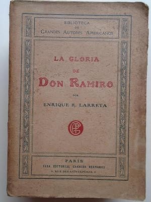 Seller image for La Gloria de Don Ramiro. for sale by Carmichael Alonso Libros