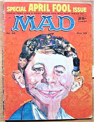 Mad Magazine. Number 39 May 1958