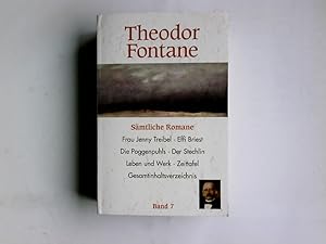 Bild des Verkufers fr Smtliche Romane Theodor Fontane Band 7 zum Verkauf von Antiquariat Buchhandel Daniel Viertel