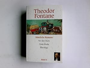 Bild des Verkufers fr Smtliche Romane Theodor Fontane Band 4 zum Verkauf von Antiquariat Buchhandel Daniel Viertel