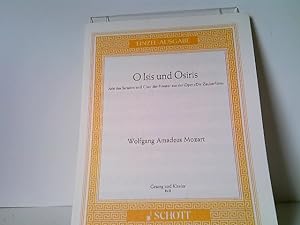O Isis und Osiris. Arie des Sarastro und Chor der Priester aus der Oper "Die Zauberflöte". Gesang...
