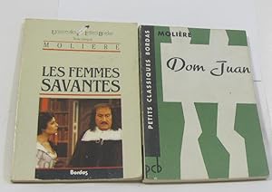 (Lot de deux livres )Les Femmes Savantes - dom juan