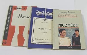 Seller image for (Lot de trois livres )Horace - rodogune - nicomde for sale by crealivres