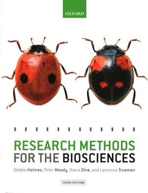 Imagen del vendedor de Research Methods for the Biosciences a la venta por GreatBookPrices