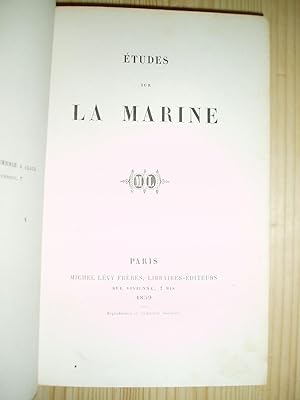 Image du vendeur pour tudes sur la marine mis en vente par Expatriate Bookshop of Denmark