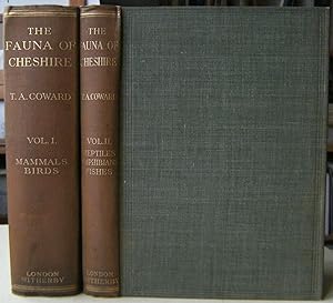 The Vertebrate Fauna of Cheshire and Liverpool Bay - Two volumes [Richard Fitter's copy]