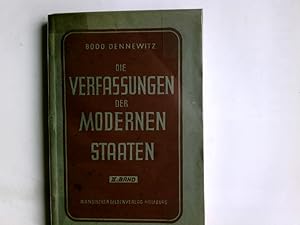 Seller image for Die Verfassungen der modernen Staaten; Teil: 2 for sale by Antiquariat Buchhandel Daniel Viertel