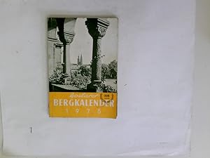 Bild des Verkufers fr Goslar Bergkalender 1975 - 325. Jahrgang zum Verkauf von Antiquariat Buchhandel Daniel Viertel