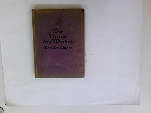 Bild des Verkufers fr Die Natur des Weibes. Dt.v. Max Pannwitz. zum Verkauf von Antiquariat Buchhandel Daniel Viertel