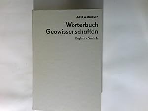 Seller image for Wrterbuch Geowissenschaften : Engl.-dt. for sale by Antiquariat Buchhandel Daniel Viertel