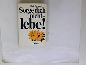 Bild des Verkufers fr Sorge dich nicht - lebe!. [Einzig autor. bertr. aus d. Amerik. v. Magda H. Larsen] zum Verkauf von Antiquariat Buchhandel Daniel Viertel