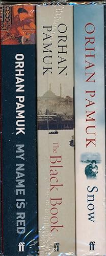 Seller image for My Name Is Red; The Black Book; Snow A Celebratory Collection of Three Novels by Orhan Pamuk to Mark His Novel Prize in Literature for sale by Good Books In The Woods