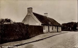 Seller image for Ansichtskarte / Postkarte Ayr Schottland, Burns Cottage, exterior view for sale by akpool GmbH