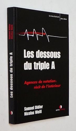 Seller image for Les Dessous du triple A. Agences de notation : rcit de l'intrieur for sale by Abraxas-libris