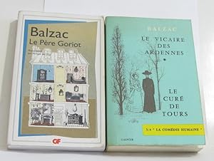 Seller image for (Lot de 2 livres ) Le Pre Goriot - le vicaire des ardennes le cur de tours for sale by crealivres