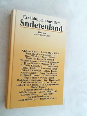 Bild des Verkufers fr Erzhlungen aus dem Sudetenland : Heiteres u. Besinnl. zum Verkauf von Versandantiquariat Christian Back