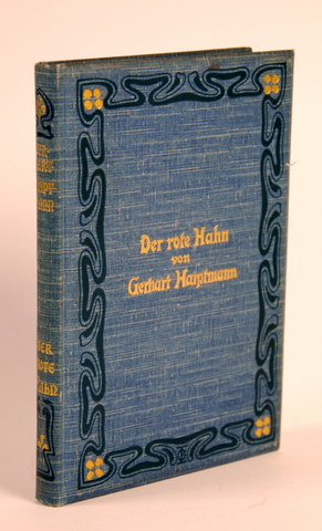 Seller image for Der rote Hahn. Tragikomdie in vier Akten. Fnfte Auflage. for sale by Bibliographica Christian Hflich