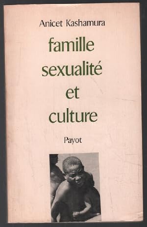 Imagen del vendedor de Famille sexualit et culture a la venta por librairie philippe arnaiz