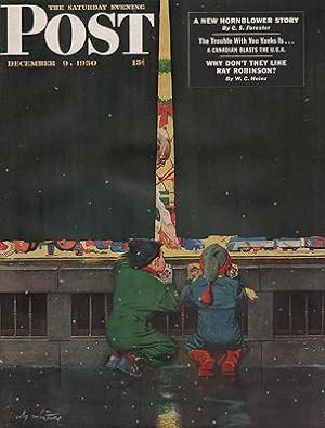 ORIG VINTAGE MAGAZINE COVER/ SATURDAY EVENING POST - DECEMBER 9 1950