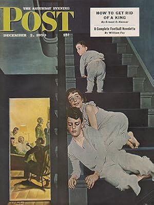 ORIG VINTAGE MAGAZINE COVER/ SATURDAY EVENING POST - DECEMBER 2 1950