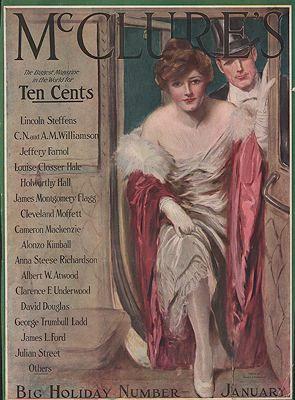 Seller image for ORIG VINTAGE MAGAZINE COVER/ MCCLURE'S - JANUARY 1915 for sale by Monroe Street Books