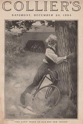 Seller image for ORIG VINTAGE MAGAZINE COVER/ COLLIER'S - DECEMBER 24 1904 for sale by Monroe Street Books